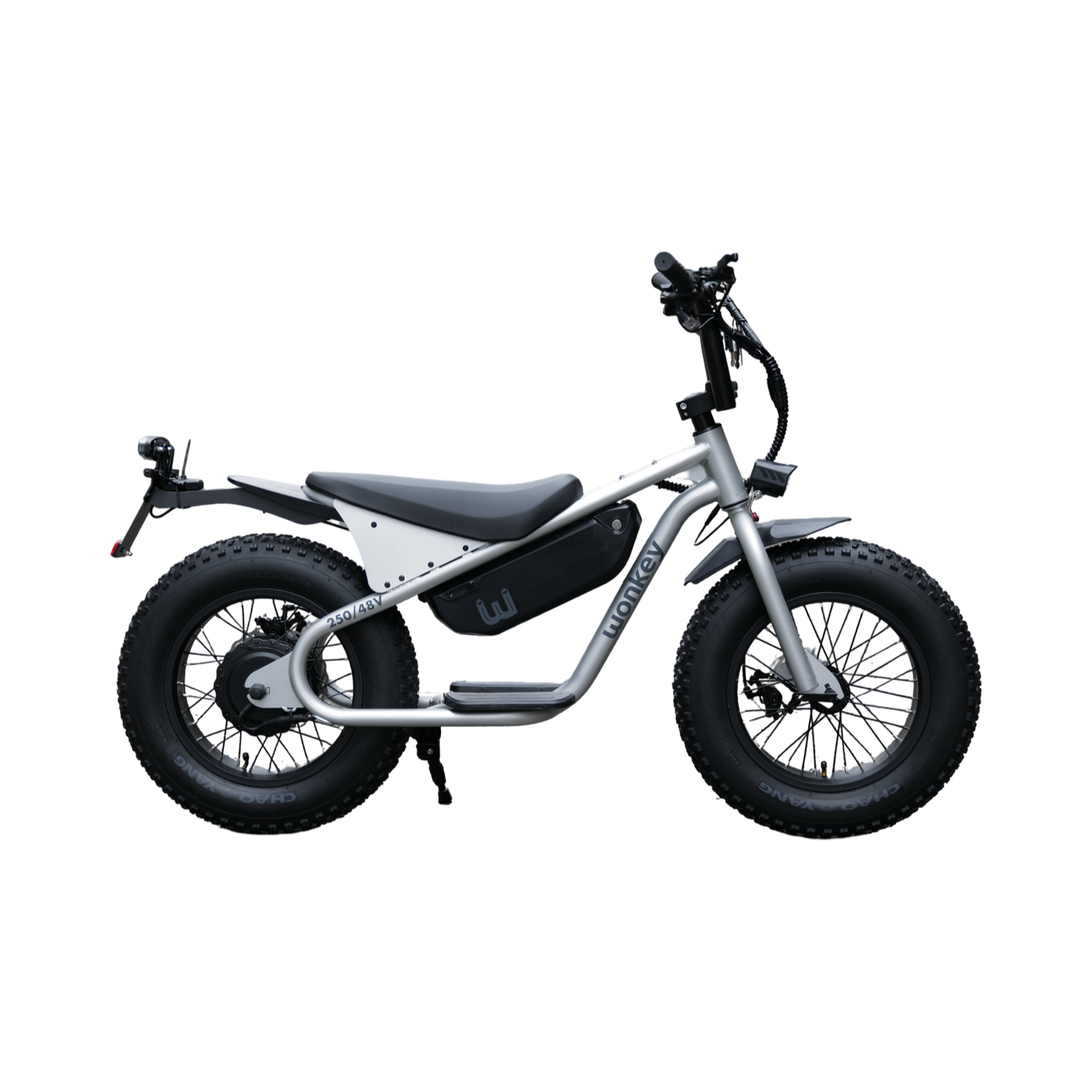 WONKEY 48V Matte SILVER – wobikes