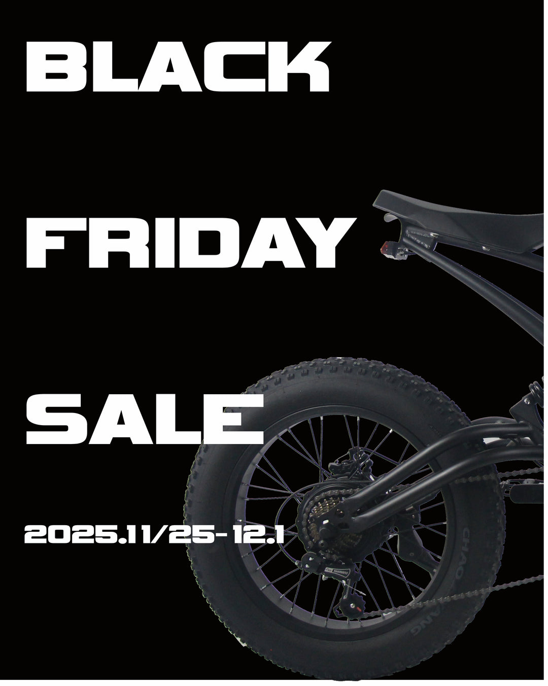 BLACK FRIDAY SALE 2025 開催！