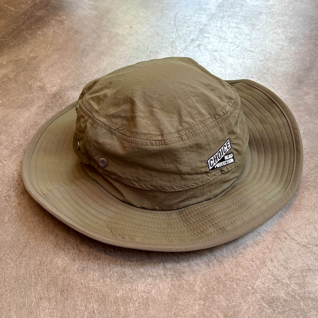 CHOICE HEAD PROTECTION SAFARI HAT OLIVE