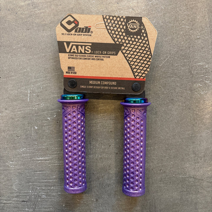 ODI × VANS ロックオングリップ  PURPLE