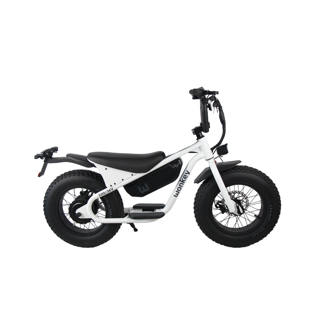 WONKEY MATTE WHITE – wobikes