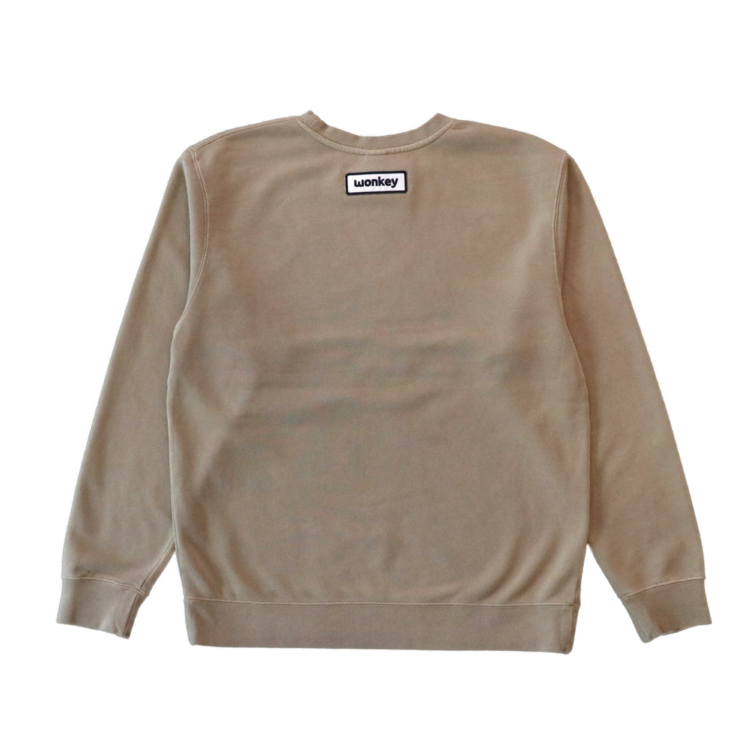 WONKEY PIGMENT DYED CREW NECK